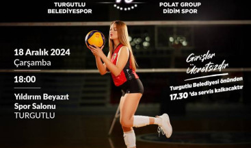 Turgutlu Belediyesi Kadın Voleybol Takımı Polat Group Didim Spor’u Konuk Edecek